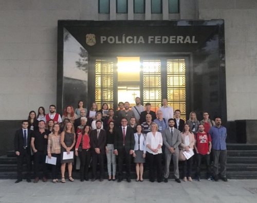 ABRAPAVAA palestra ao Comitê Olímpico da Rio 2016 na Polícia Federal