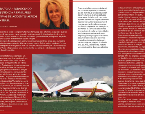 Fornecendo assistência a familiares de vítimas de acidentes aéreos (Aviação e Mercado)