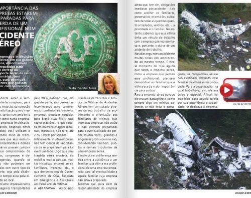 A importância das empresas estarem preparadas para a perda de um profissional num acidente aéreo (Aviação e Mercado)