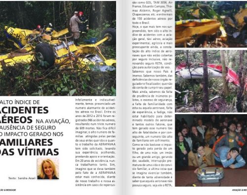 Acidentes aéreos e o descaso com as famílias das vítimas (Aviação e Mercado)