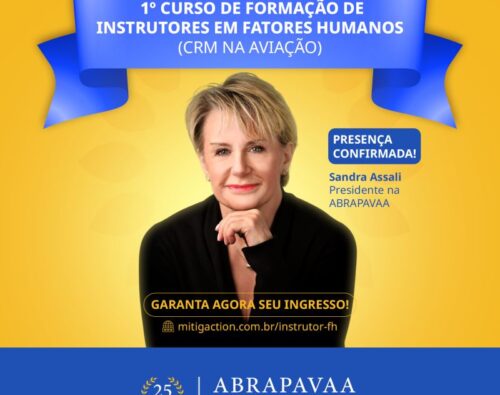 1° curso de formação de instrutores em fatores humanos (CRM da Aviação)