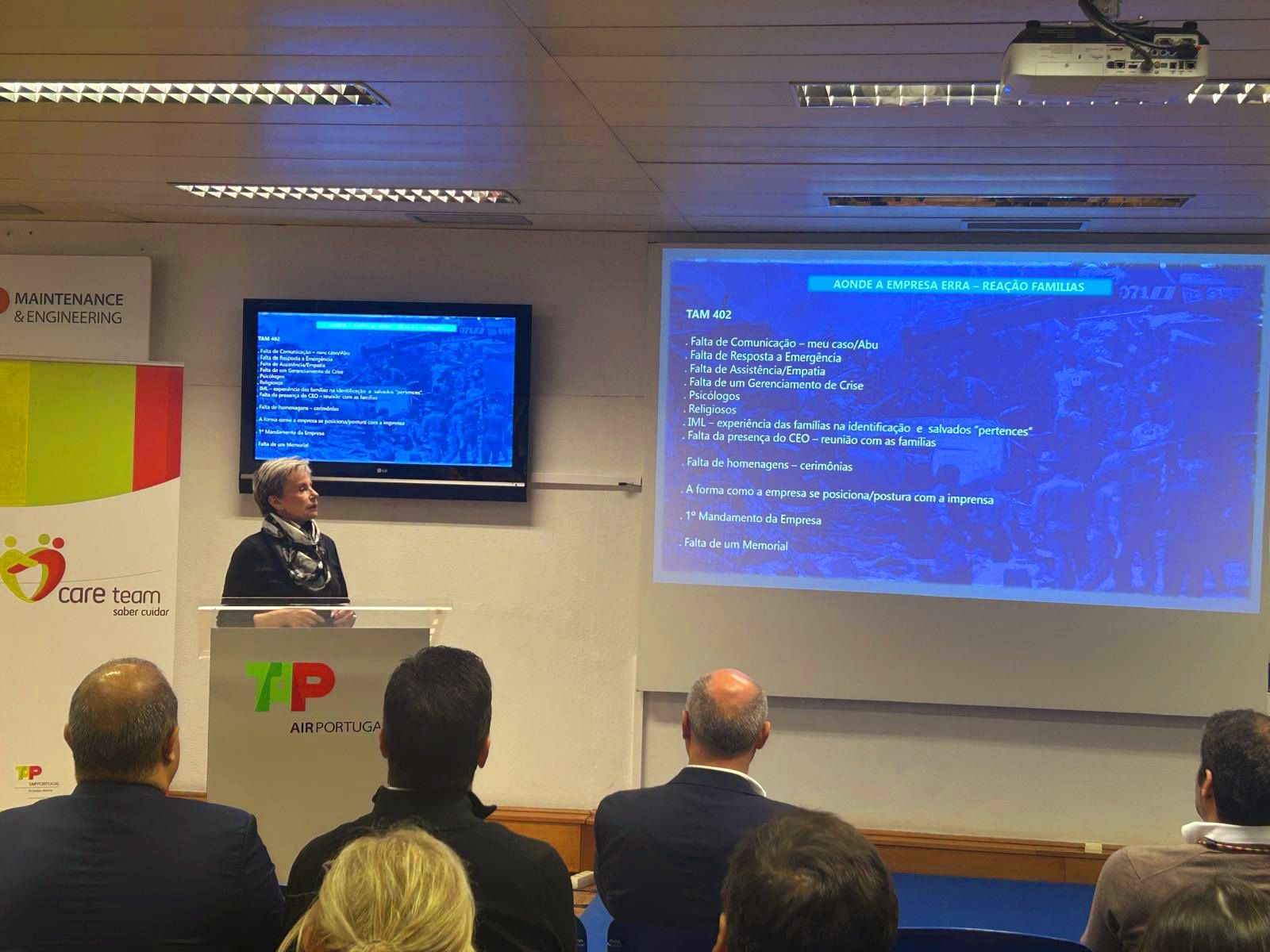 ABRAPVAA palestra na TAP Air Portugal, Lisboa