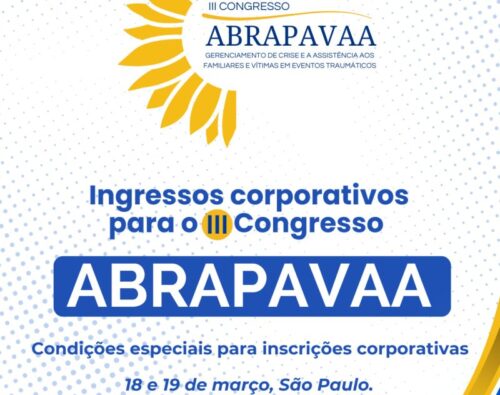 Inscrições Corporativas: Garanta condições especiais para sua equipe no III Congresso ABRAPAVAA