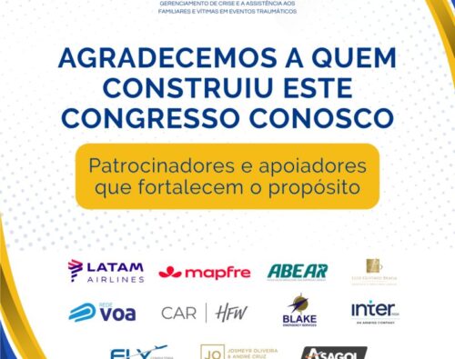 ABRAPAVAA agradece às instituições parceiras do Congresso 2026