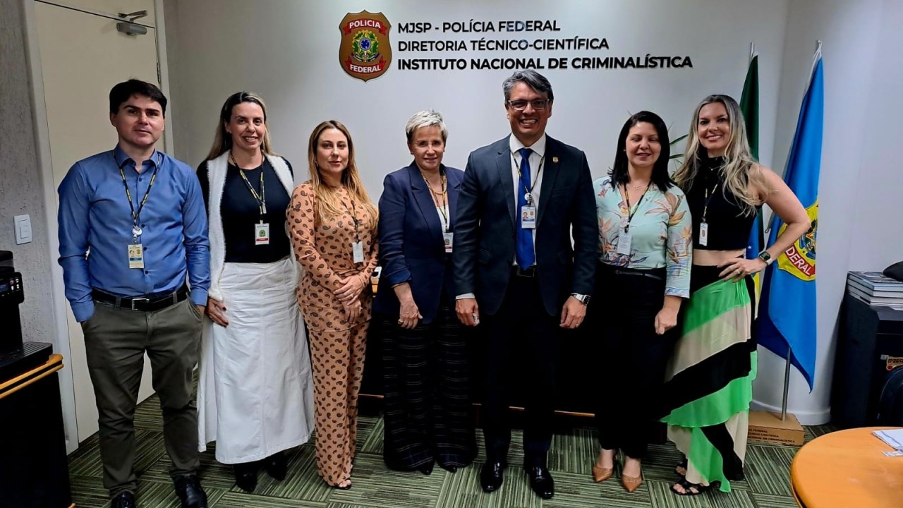 INC-Instituto Nacional de Criminalística da Polícia Federal recebe a ABRAPAVAA em Brasília